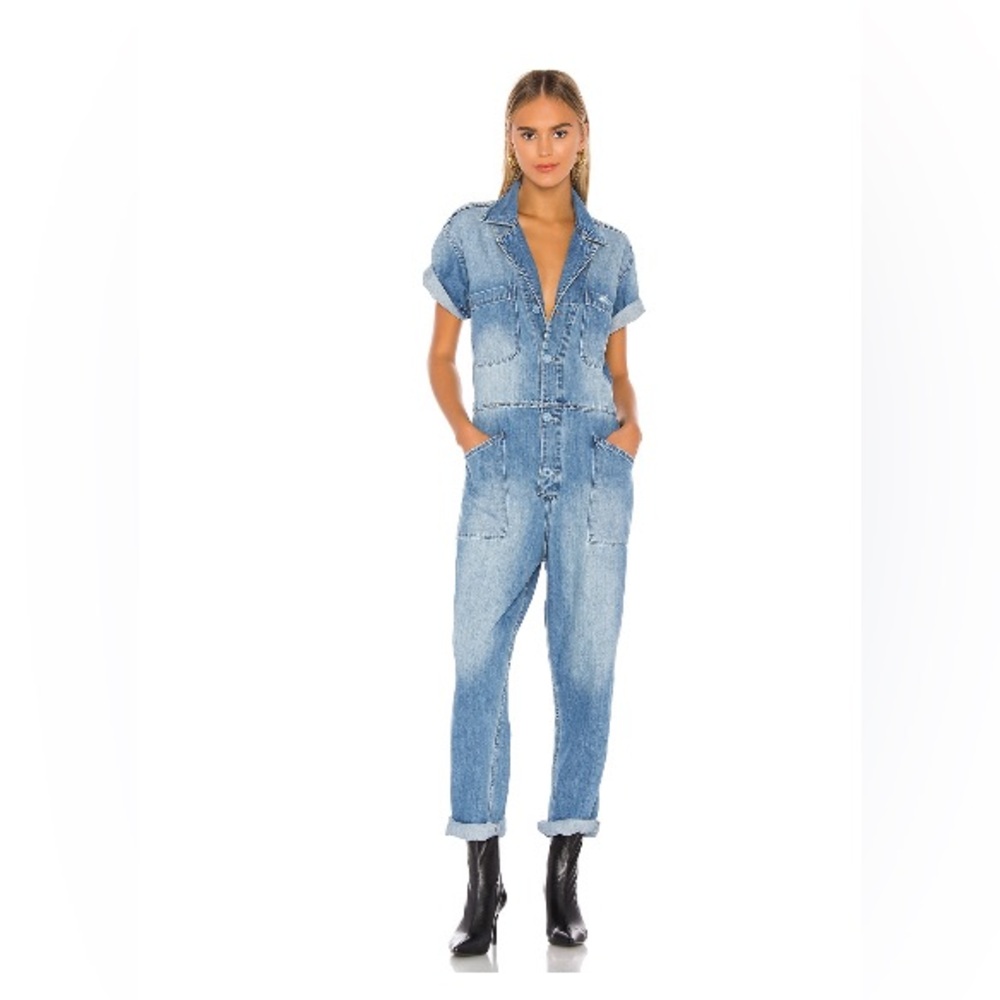Pistola Grover denim jumpsuit. Very good condition in Small